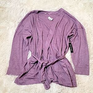 La vie en rose, cardigan, Robe, purple, Size XL, women's